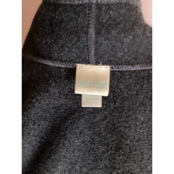 Gee Gee Sport Long Gray Button Sweater Coat Warm Women’s Medium - Picture 5 of 6